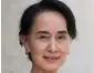  ??  ?? Aung San Suu Kyi