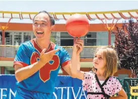  ?? Jim Watkins / Yerba Buena Garden Festival ?? The Red Panda acrobats will be performing as part of the Yerba Buena Gardens Festival Children's series.