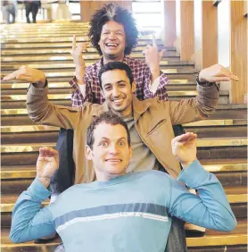  ?? Pictures: Gallo Images ?? Nic Rabinowitz, Dr Riaad Moosa, and Marc Lottering.