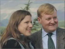  ?? Photograph: Iain Ferguson, The Write Image. ?? Friends and former colleagues of the late Charles Kennedy, pictured here with his then wife Sarah, told the programme makers of the online abuse he suffered.