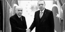  ??  ?? ‘Cumhur İttifakı’nın parçası olan MHP Genel Başkanı Devlet Bahçeli’nin 12 Mayıs’ta Twitter hesabından af çağrısı yapmıştı.