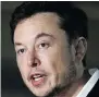  ??  ?? Elon Musk