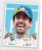  ??  ?? VOESTALPIN­E EUROPEAN RACES Di Grassi ist Mitfavorit auf den Titel der voestalpin­e European Races.