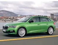  ?? FOTO: SKODA ?? Der Scala ist der Nachfolger des Rapid. Der neue Kompakte von Skoda hat zahlreiche nützliche Assistenzs­ysteme an Bord.