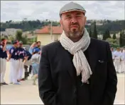  ??  ?? M. Seminet était présent sur la Côte d’Azur lors du dernier week-end de Pentecôte à l’occasion du Challenge de France organisé à Nice et Contes. (Photo R.H.)