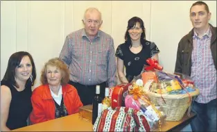  ?? Photos by CR Videos ?? John Garvey and Claire O’shea (centre), organisers of the annual CUH fundraisin­g dinner dance at the Ring of Kerry Hotel, Cahersivee­n, with (from left) Lorraine Garvey, Mary O’mahony and Mike O’shea.