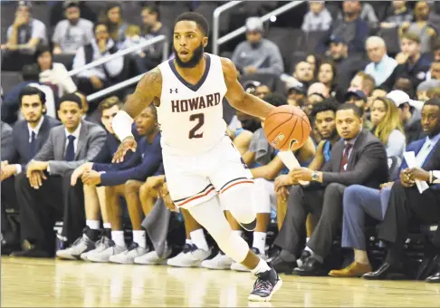  ?? Mitchell Layton / Getty Images ?? RJ Cole, seen here in 2018, transferre­d from Howard to UConn.