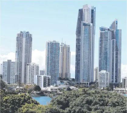  ?? ?? Virginia Freebody is keen to see high-rise living be more functional on the Gold Coast. Picture: Glenn Hampson.