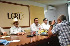  ?? CORTESÍA ?? La Unión Ganadera y la Secretaría de Desarrollo Rural se reunieron.