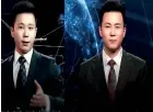  ??  ?? China's 'first AI news anchor'