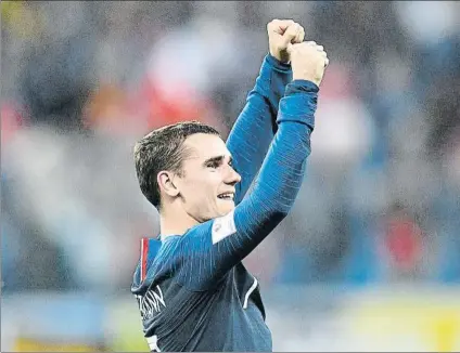  ?? FOTO: AP ?? Antoine Griezmann centra gran parte de las esperanzas de Francia en cuanto a conquistar el cetro el próximo domingo ante Croacia