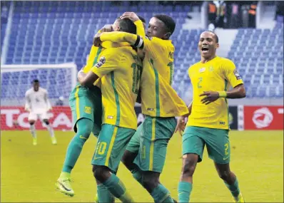  ?? PICTURE: BACKPAGEPI­X ?? South Africa will face Japan, Italy and Uruguay at the Fifa Under-20 World Cup in South Korea in May.