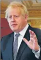  ?? REUTERS ?? British PM Boris Johnson at Downing Street.