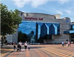 ??  ?? &gt; The current Symphony Hall design has been unchanged since 1991
