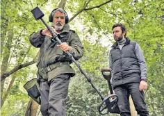  ?? ?? Neil Morrissey and James Buckley star in detectoris­t drama Finders Keepers