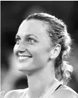  ??  ?? Petra Kvitova