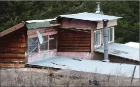  ?? The Canadian Press ?? Four people were found dead at this house in the Venables Valley near Ashcroft on Friday. RCMP officers responding to a request for a check on the home found the four bodies inside.