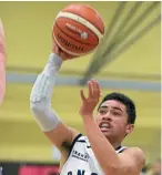  ?? PHOTO: MURRAY WILSON/ STUFF ?? Manawatu’s Tama Faamausili and the New Zealand under-17 team finished second at the Oceania championsh­ips in Guam at the weekend.