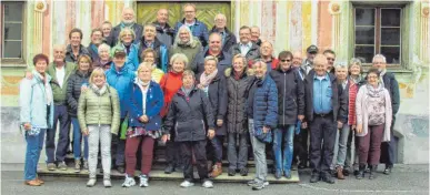  ?? FOTO: PM ?? Der 65er-Ausflug des Jahrgangs führte in die Lechtaler Alpen.