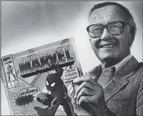  ?? Gerald Martineau/The Washington Post ?? Legendary comic book writer and publisher Stan Lee, who died Monday, and his superheroe­s may have an even bigger impact on the film industry.