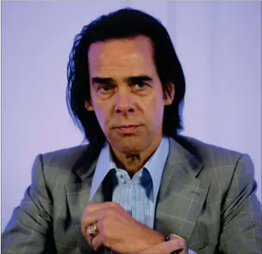  ?? FOTO: AP ?? Nick Cave tilsidesæt­ter traditione­l sangskrivn­ing til fordel for meditative toner uden succes.