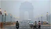 ??  ?? A study by SAFAR revealed that ultrafine particulat­es in Delhi’s air, i.e. PM2.5 and PM10, comprise of relatively less harmful components