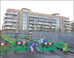  ??  ?? The Riverside Park scheme in Leacon Road has been hit by delays as residents wait to move in