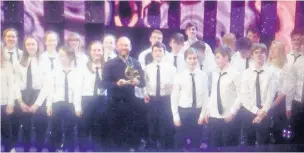  ??  ?? Tryfan Jazz Band, from Bangor, won top prize in the Youth Section