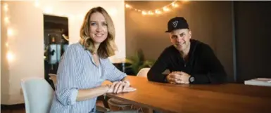  ?? JESSE WINTER/TORONTO STAR ?? Vantage Church pastors Julie and Damian Bassett. The husband and wife met in Sydney at Hillsong Church’s bible college.