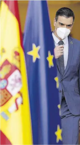  ?? José Luis Roca ?? El presidente del Gobierno, Pedro Sánchez.