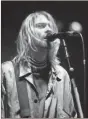  ?? Dapr/Zuma press/tns ?? Singer and guitarist Kurt Cobain of Nirvana performs live in Amsterdam.