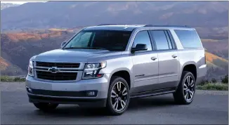  ??  ?? 2019 Chevrolet Suburban