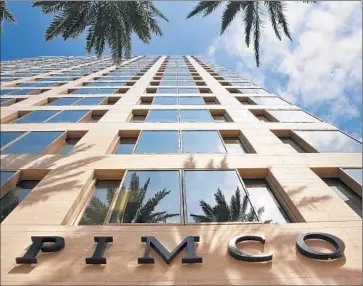  ?? Don Bartletti
Los Angeles Times ?? WITHDRAWAL­S from Pimco’s Total Return Fund have topped $100 billion since Bill Gross’ exit from the firm. Investment­s in the once-vaunted account have fallen about 60% from the peak of $292.9 billion in 2013.