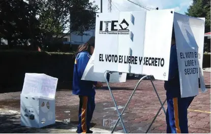  ?? ADOLFO TENAHUA ?? El documento se apegó a las necesidade­s institucio­nales.