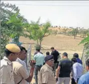  ?? HT PHOTO ?? The CBI team under Sunil Rawat has been camping in Churu for conducting investigat­ions and taking statements of all persons concerned with the case.