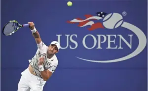  ?? GEOFF BURKE, USA TODAY SPORTS ?? “He plays to his strengths really, really well,” says ESPN’s Mary Joe Fernandez about Steve Johnson, left, who plays 2009 U.S. Open champion Juan Martin del Potro on Thursday.