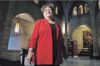  ?? ADRIAN WYLD THE CANADIAN PRESS ?? Senator Yvonne Boyer, a Métis lawyer and former nurse, says tubal ligations carried out on unwilling Indigenous women is one of the “most heinous” practices in health care happening across Canada.