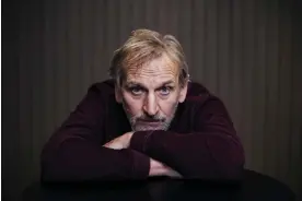  ?? ?? Christophe­r Eccleston at The Old Vic. ‘I’m sure I’m still telling myself I’ll get an Oscar at 80.’ Photograph: Vivian Wan/The Guardian