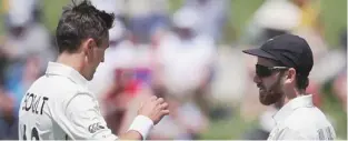  ??  ?? INJURY PROBLEMS: Boult, who was ruled out of the first Test due to a rib injury, is one of three New Zealanders in the top 15 of the MRF Tyres ICC Test Rankings for bowling.