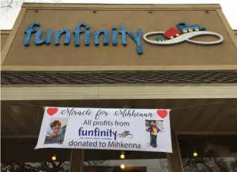  ?? Photo: Courtesy Funfinity ?? The Funfinity Store-front on December 23, 2017