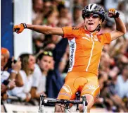  ??  ?? Vos makes her breakthrou­gh, winning the 2006 Worlds at age 19