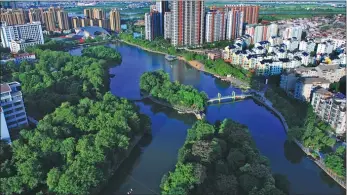  ??  ?? With a clean environmen­t and modernity, Jiangxi province focuses on long-term economic developmen­t.