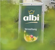  ?? FOTO: MICHAEL KROHA ?? Die Produktion bei Albi steht still, es gibt nichts mehr zu verarbeite­n. Zur mutmaßlich­en Übernahme will sich niemand äußern.