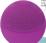  ??  ?? Dispositiv­o Luna Play Plus, de FOREO