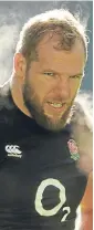  ??  ?? James Haskell has returned to the England squad.