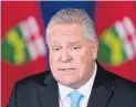  ??  ?? Health officials across Ontario — including some of Premier Doug Ford’s top advisers — have underlined the importance of provincial­ly mandated paid sick days. It’s time he listened.