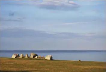  ??  ?? The Haväng dolmen in Sweden.