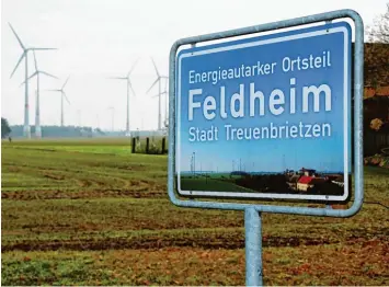  ?? Foto: Andreas Baumer ?? Seit 2009 ist der kleine Ort Feldheim in Brandenbur­g energieaut­ark, hat also ein Stromnetz, das vom Rest des Landes vollkom men unabhängig ist.