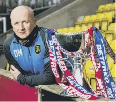  ??  ?? 0 David Martindale: Will have a cup of coffee if Livi win cup