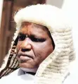  ??  ?? Chief Justice Luke Malaba